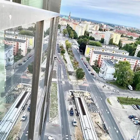 Appartement Hanza Tower Sky 22 Pool & Jacussi Szczecin